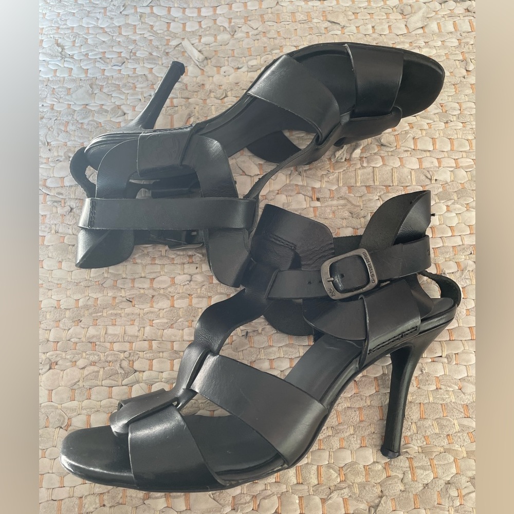 G- Star black heels